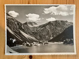 Arosa - Obersee und Valbellahorn - AK 1944