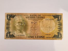 1 Leone 1980 aus Sierra Leone