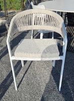 Fauteuil extérieur design cordage beige (My Your)