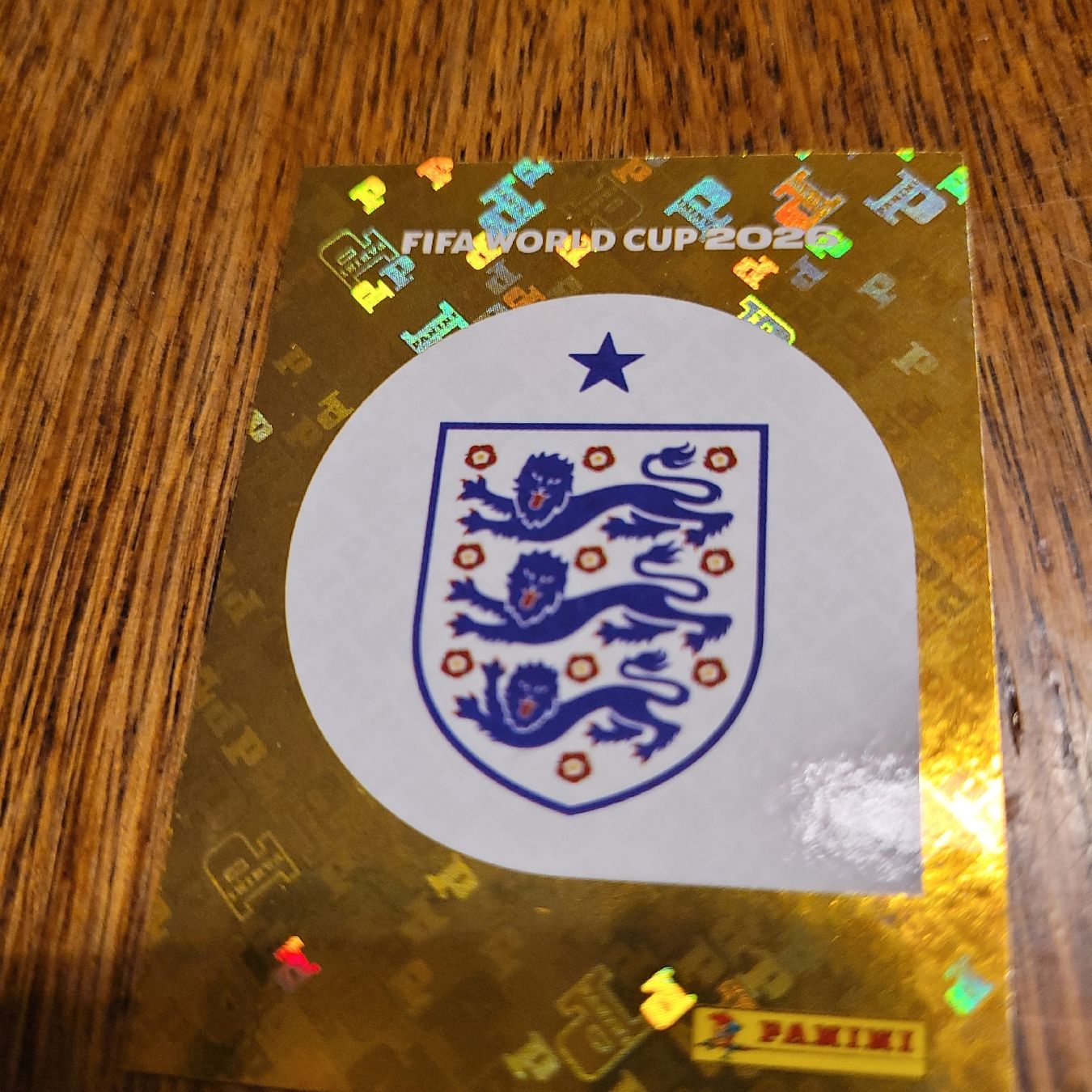 Panini Sammelbilder & Trading cards: Panini Wappen 2026 England – Neu (gemäss Beschreibung) aus Winterthur von Flomal