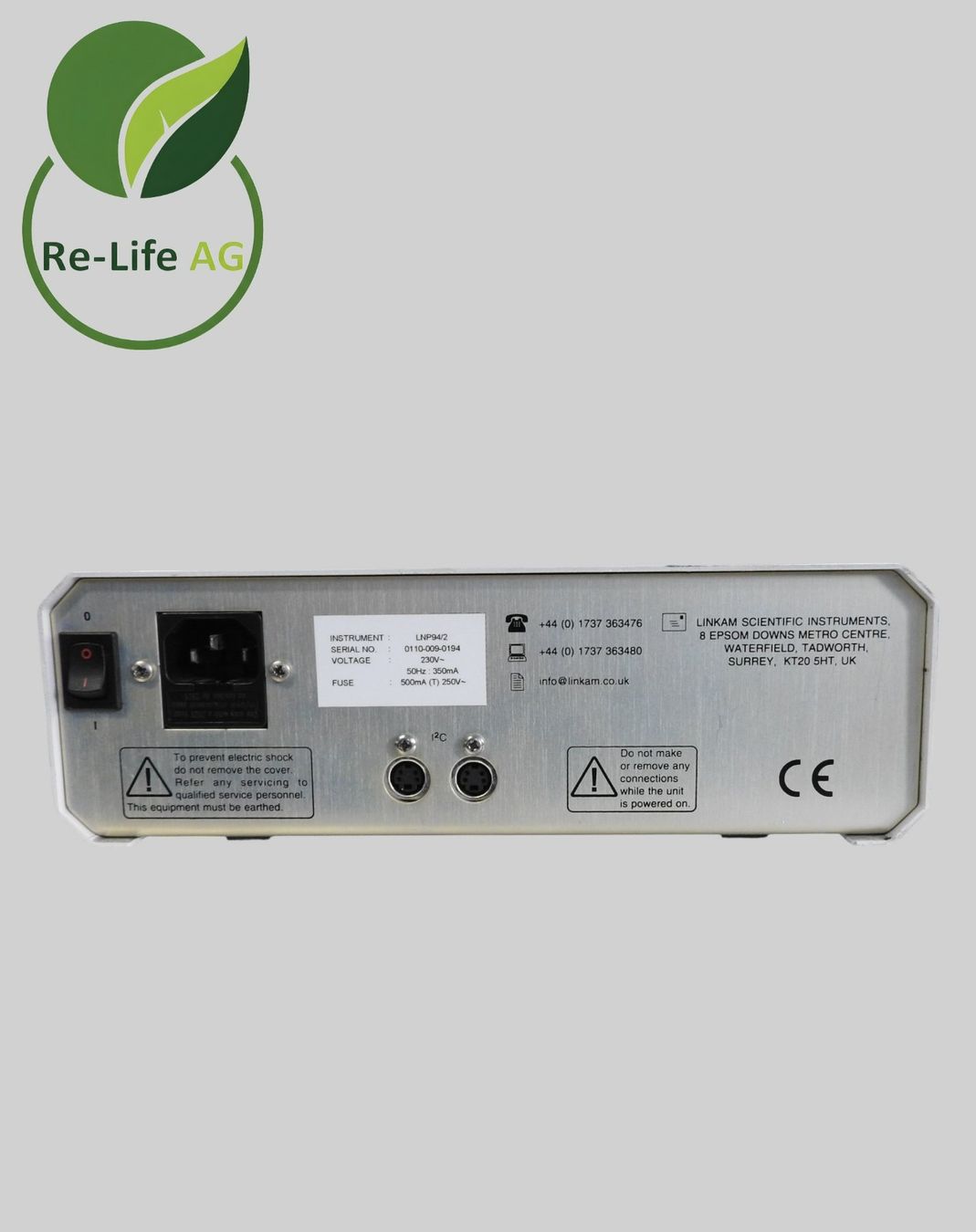 Tutte le macchine: Linkam Scientific Instruments LNP94/2 device – Usato da Reinach BL venduto da Re-LifeAG_Labor 4