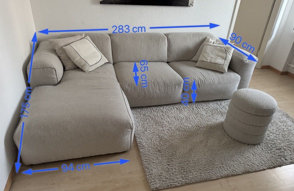 Sofas: Ecksofa Beige – Gebraucht aus Dübendorf von TurboUno 6