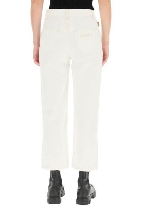 Ganni Jeans: GANNI White Denim Jeans, Grösse 28 – Nuovo (secondo la descrizione) da Spiegel b. Bern venduto da kums 2