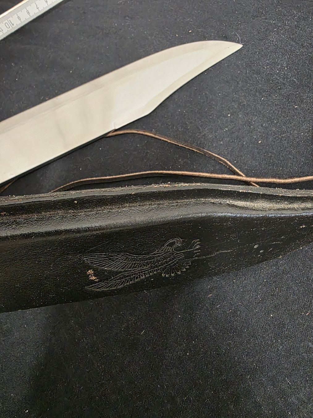 Accessoires: Messer mit Scheide, – D'occasion à Wolfertswil par Antiko 5
