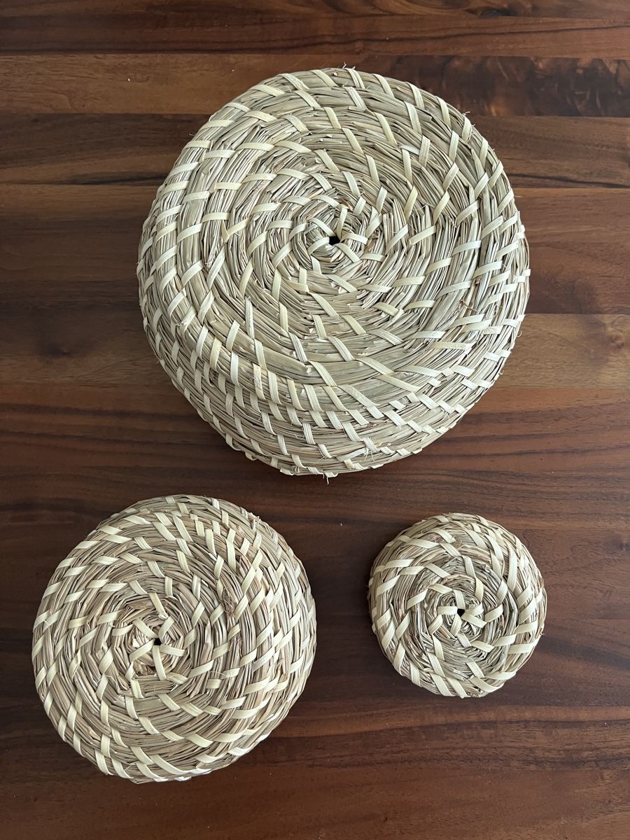 Altro per la casa: WIE NEU: Korb mit Deckel 3er Set, Seegras, Boho Stil – Nuovo (secondo la descrizione) da Zürich venduto da Alindae 1