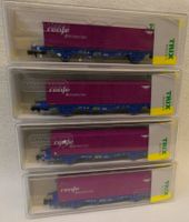 4 Stk Containertragwagen