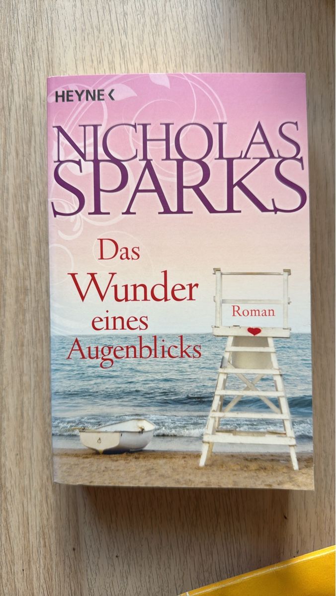 Libri: Nicholas Sparks Das Wunder eines Augenblicks Roman Buch – Nuovo (secondo la descrizione) da Wangen SZ venduto da ang_vcw8