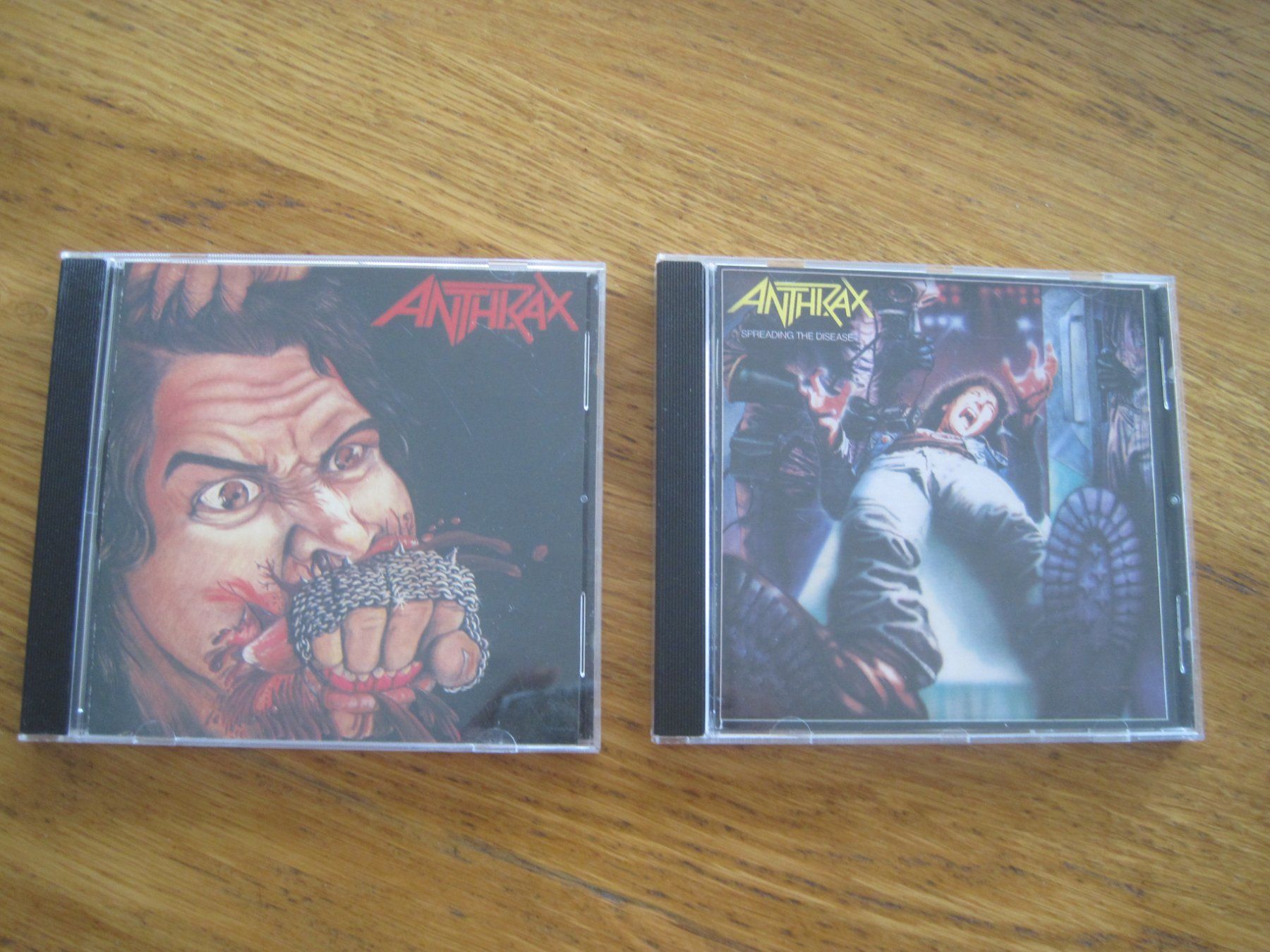 CD: Anthrax & Spreading of Disease   CD 's  LOT – Usato da Gossau SG venduto da Noryflory