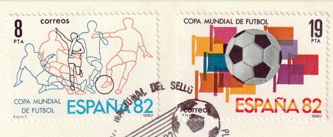 Tous les timbres: Fussball-WM 1982, Madrid/Spanien – Neuf avec emballage d'origine à Aarburg par Aare10