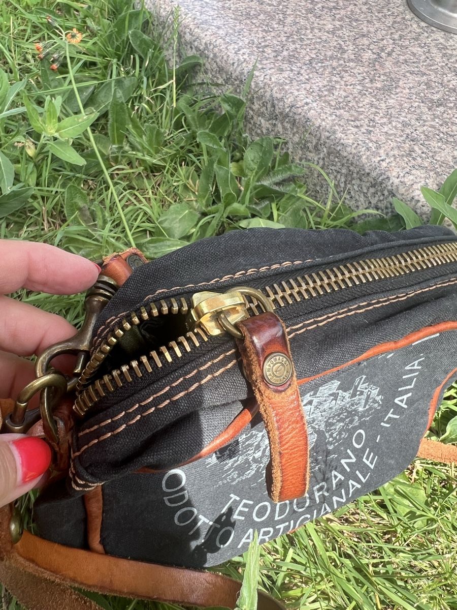 Campomaggi Borse da donna: Campomaggi  Tasche  Canvas Leder Details gebraucht – Usato da Burgdorf venduto da puppennetz 6