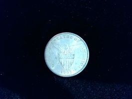 1 Peso Filipinas 1903 Argent 900 - trés bon état