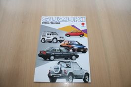 Suzuki Modell-Programm Prospekt