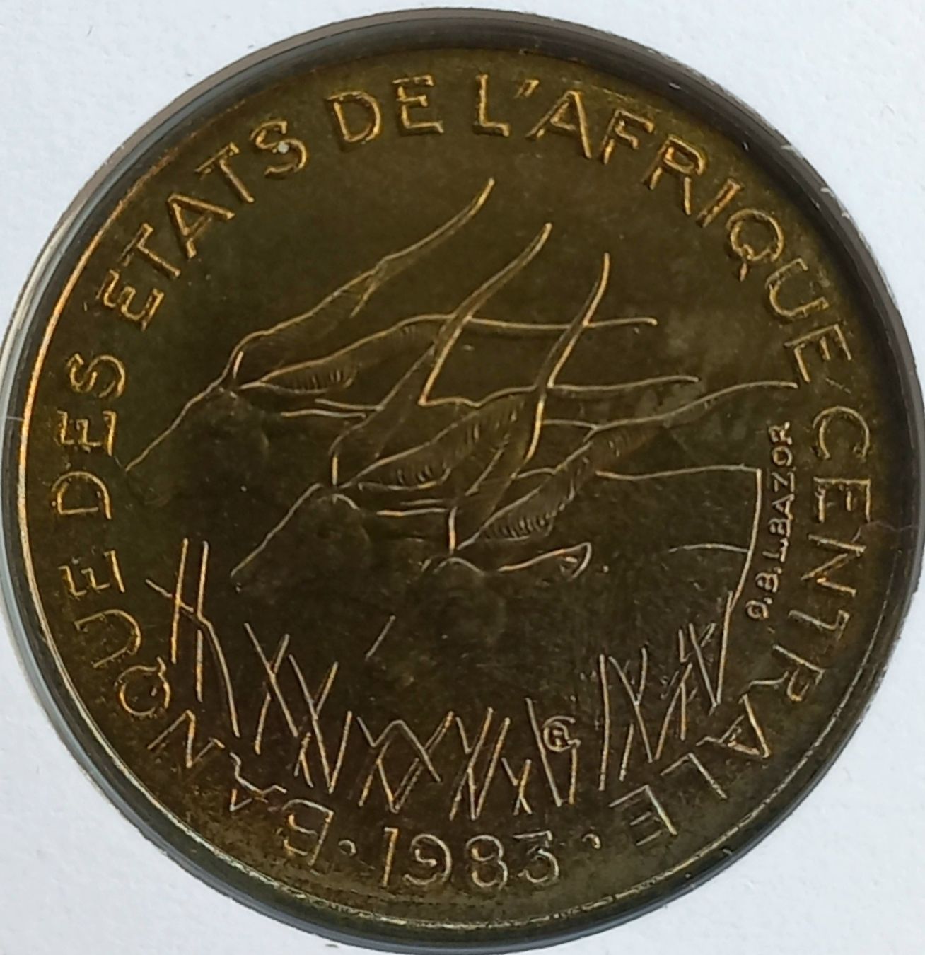Toutes les monnaies: Münzbrief Kongo 1984 – D'occasion à Niederuzwil par lubimaja 1