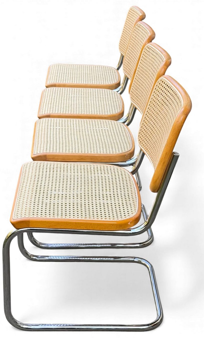 Thonet Sedie: Thonet S32 Stühle // Marcel Breuer – Usato da Schinznach-Dorf venduto da mix 1