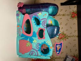 Littlest Pet Shop Haus blau/pink