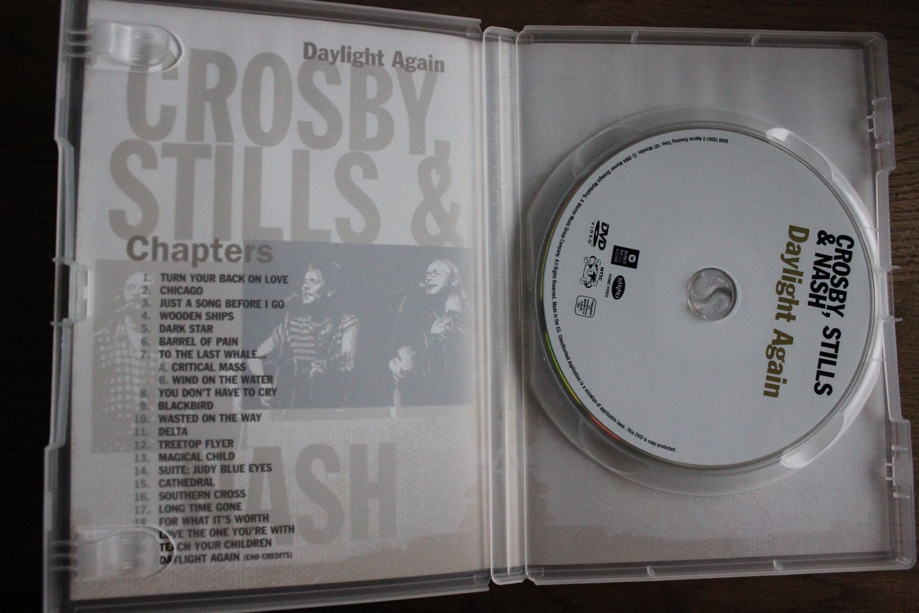 Tutti i DVDs: Crosby, Stills & Nash - Daylight Again DVD – Nuovo e nell'imballaggio originale da Geroldswil venduto da Schlumpfine1973 1