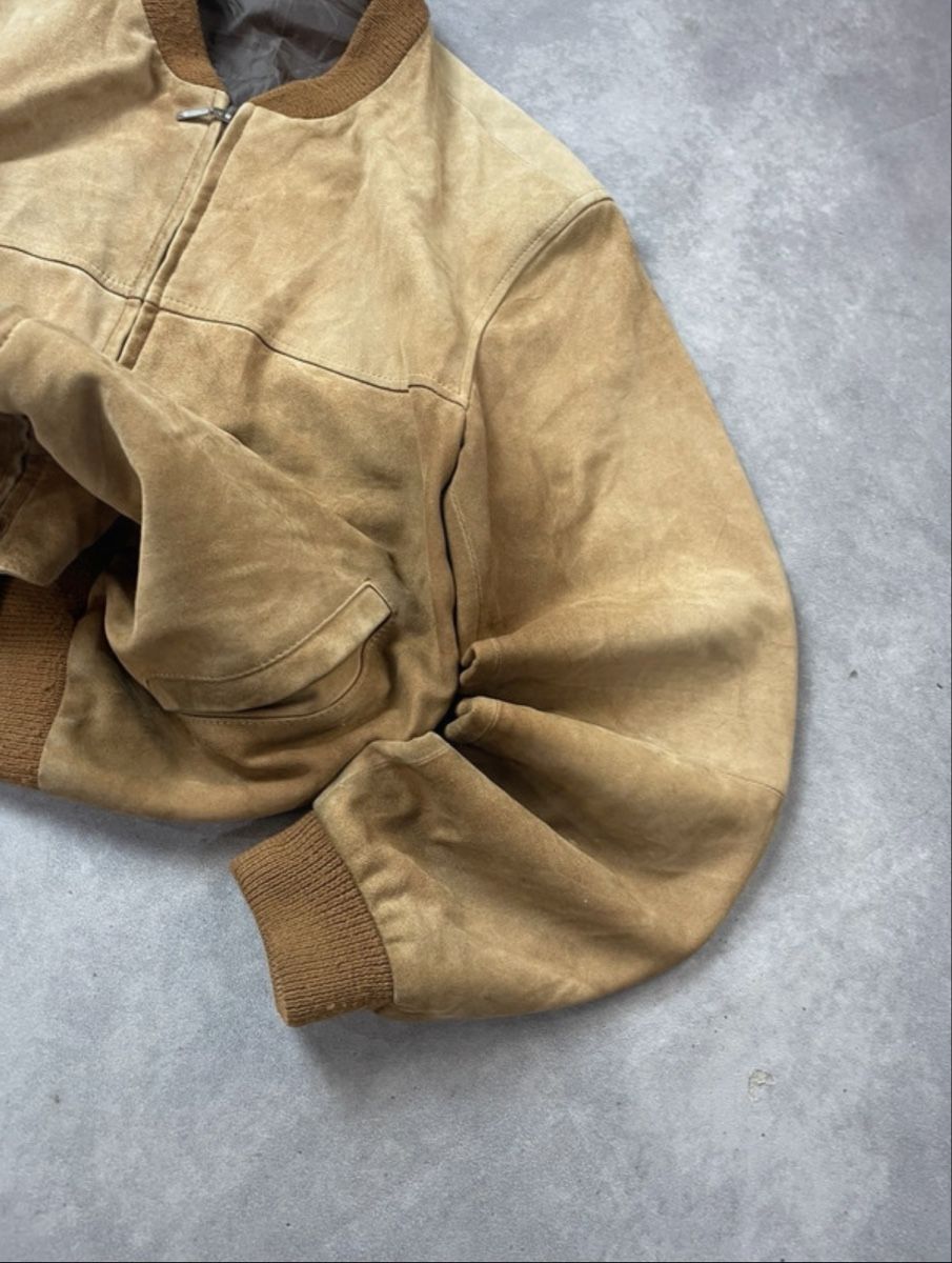 Jacken: Vintage 90’s Suede leather jacket – Neu (gemäss Beschreibung) aus Plan-Les-Ouates von Loved_Panda_Clothing 2
