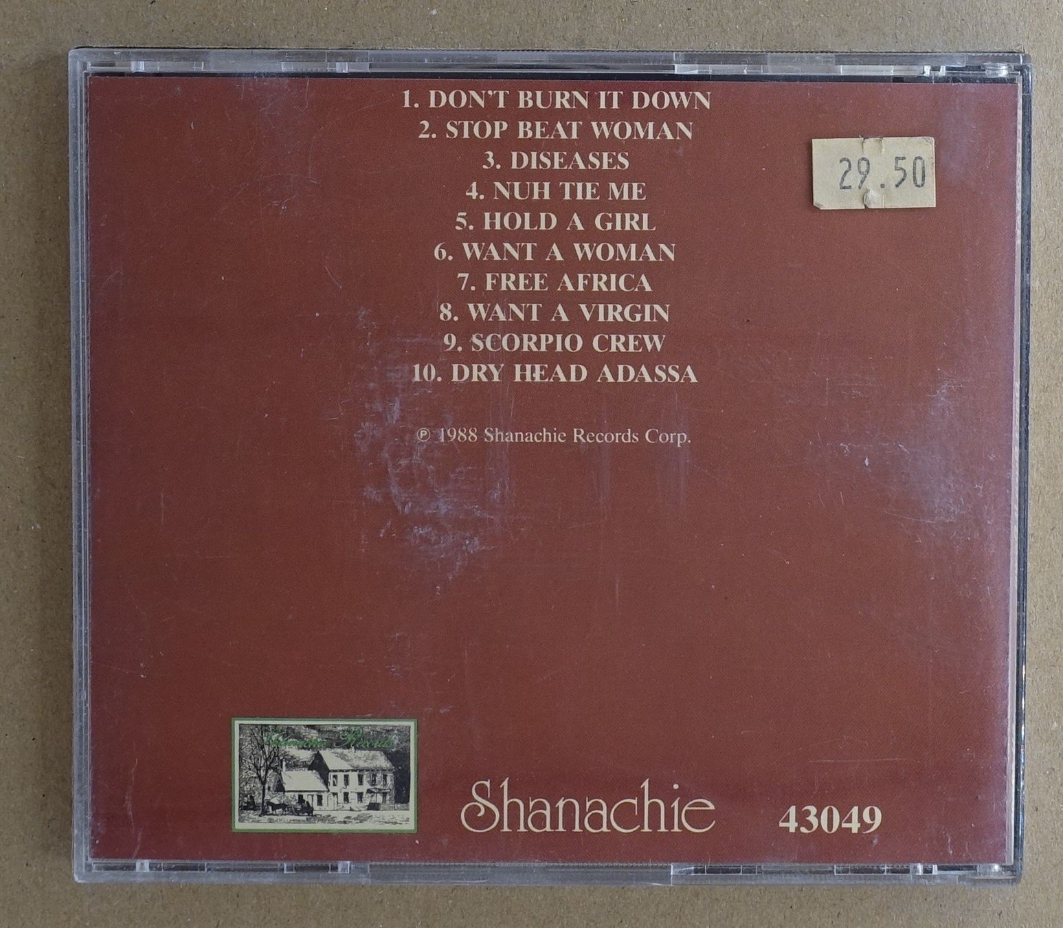 CDs: Yellowman – Don't Burn It Down - F30 – D'occasion à Sessa par fraenklishop 1
