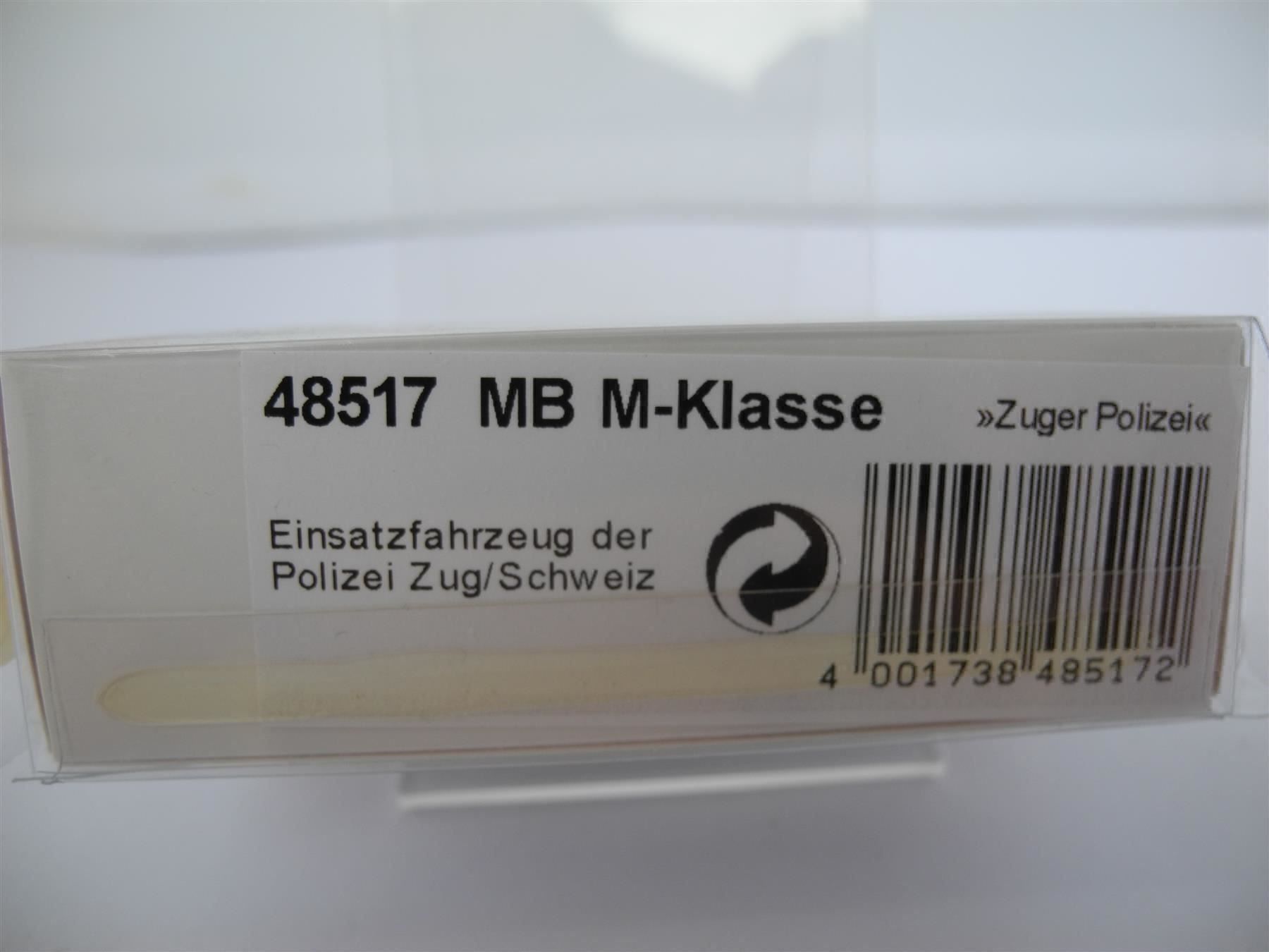 Busch Modellini d'auto: Busch 48517 "Zuger Polizei", Nr. t46 – Nuovo e nell'imballaggio originale da Kottwil venduto da Crazyrolf 2