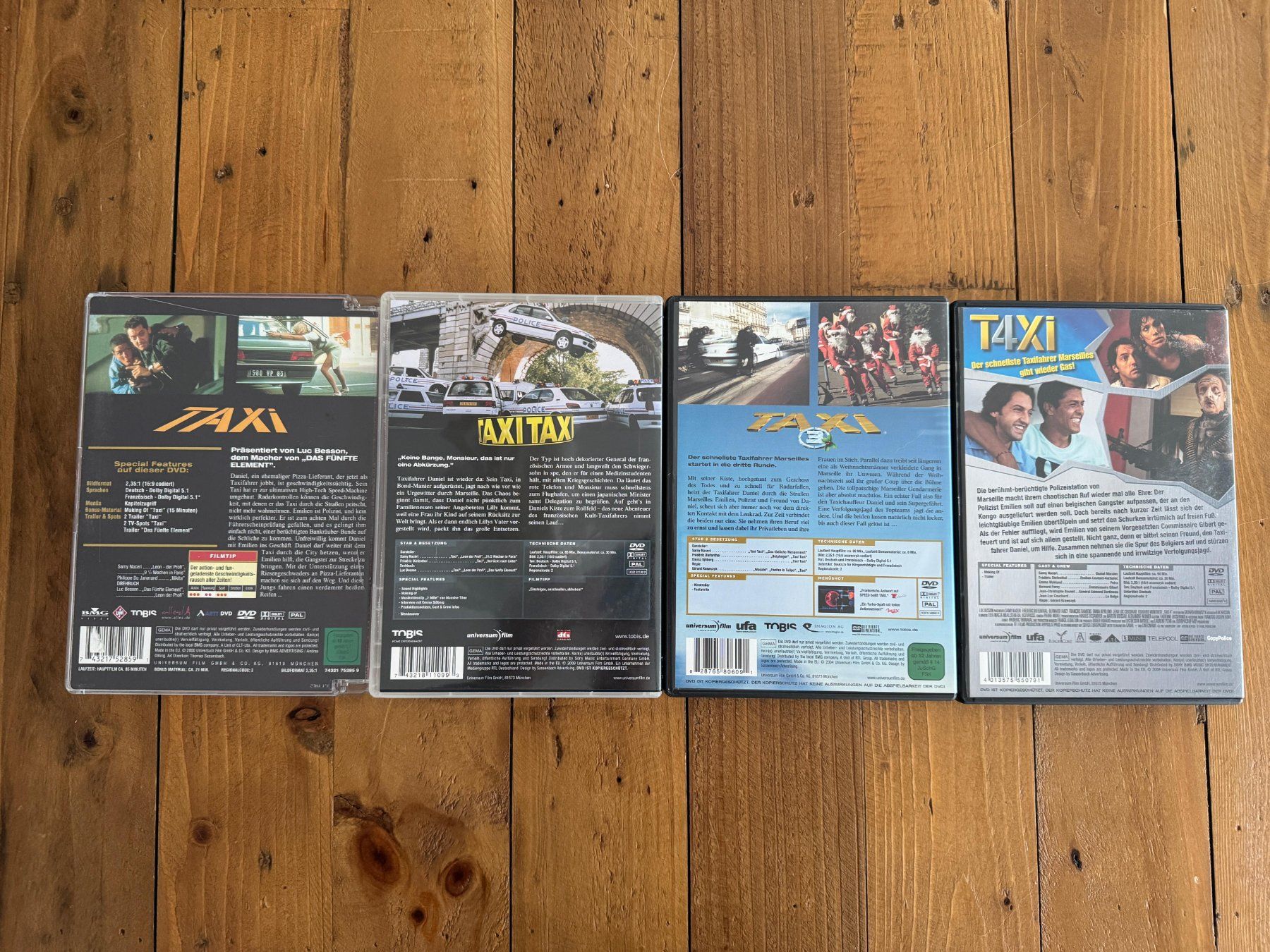 Alle DVDs: DVD's - TAXI 1 - 4 – Gebraucht aus Belp von Smiley90 1