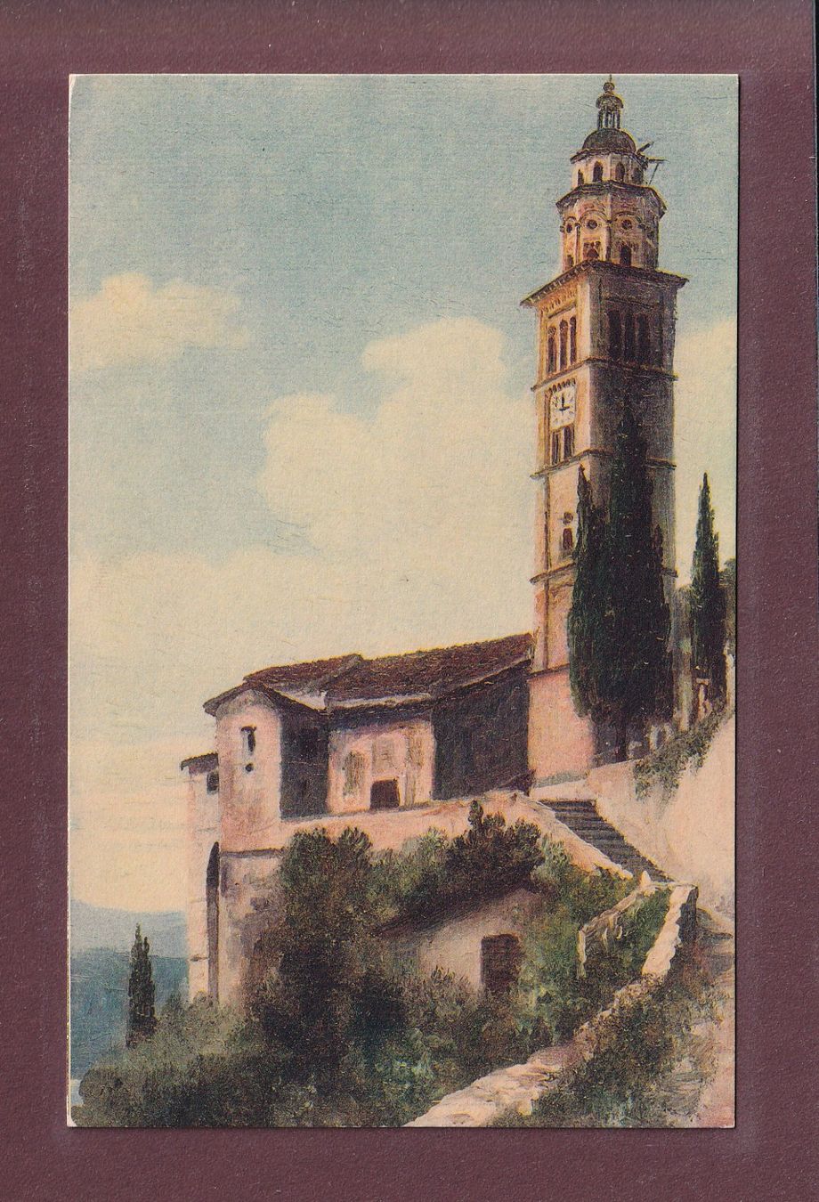 Cartoline postali: MORCOTE – Usato da Pully venduto da nicecards