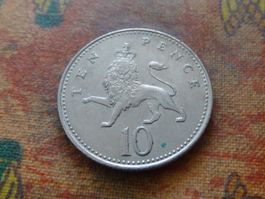 ROYAUME-UNI  10 Pence  1992