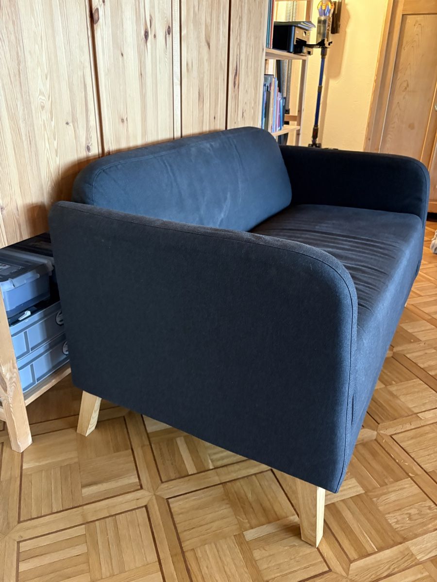 Divani: Ikea LINANÄS 2er-Sofa, Vissle dunkelgrau – Usato da Elsau venduto da mischwe 4
