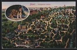 Basel, Zoologischer Garten, Vogelschau, 