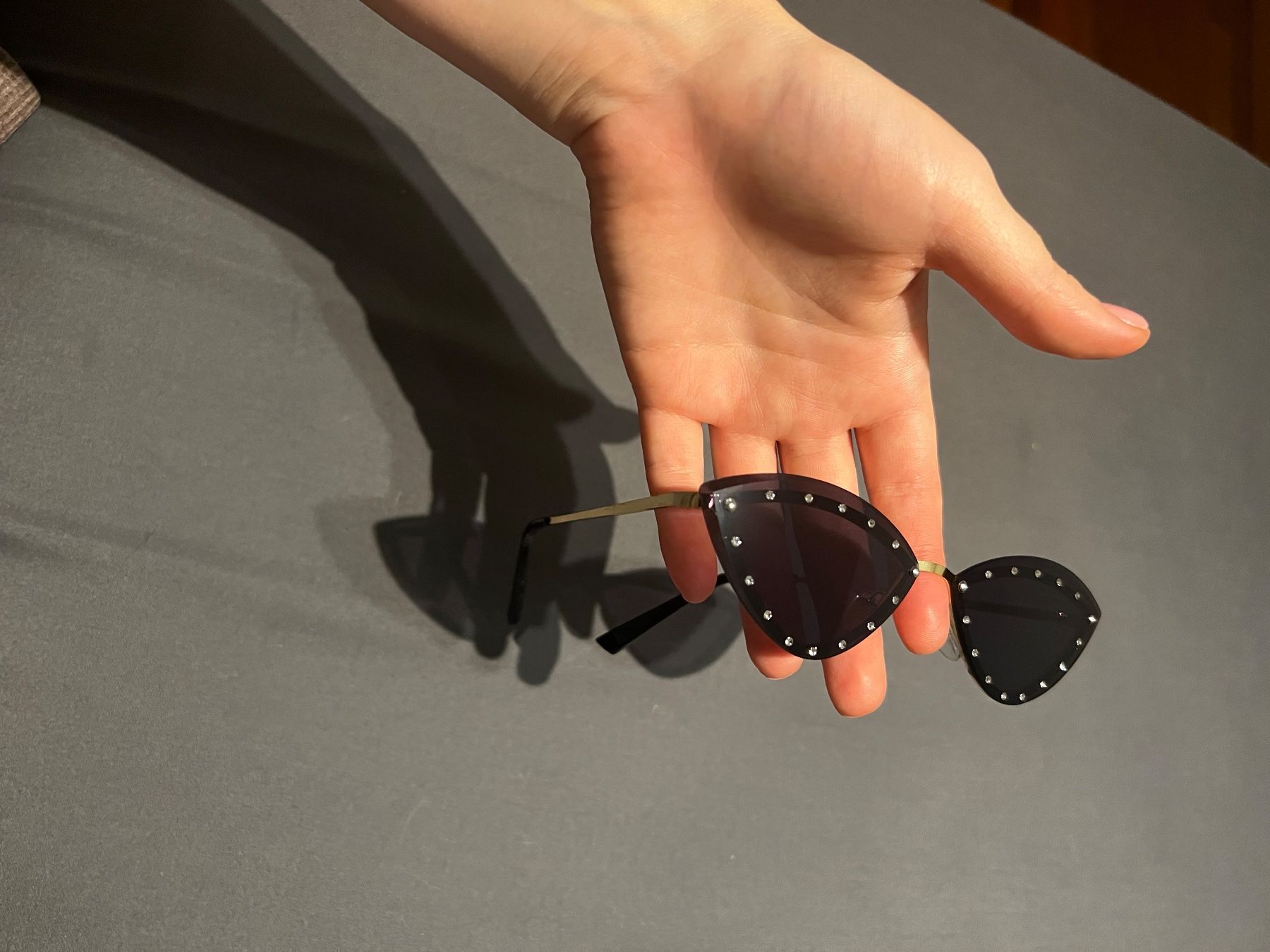 Occhiali & Lenti: Sunglasses cat-eye with gems – Nuovo e nell'imballaggio originale da Zug venduto da mkurganskaya 5