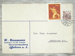 TR78 Enveloppe + Timbre Suisse 1939/40 Feldpost