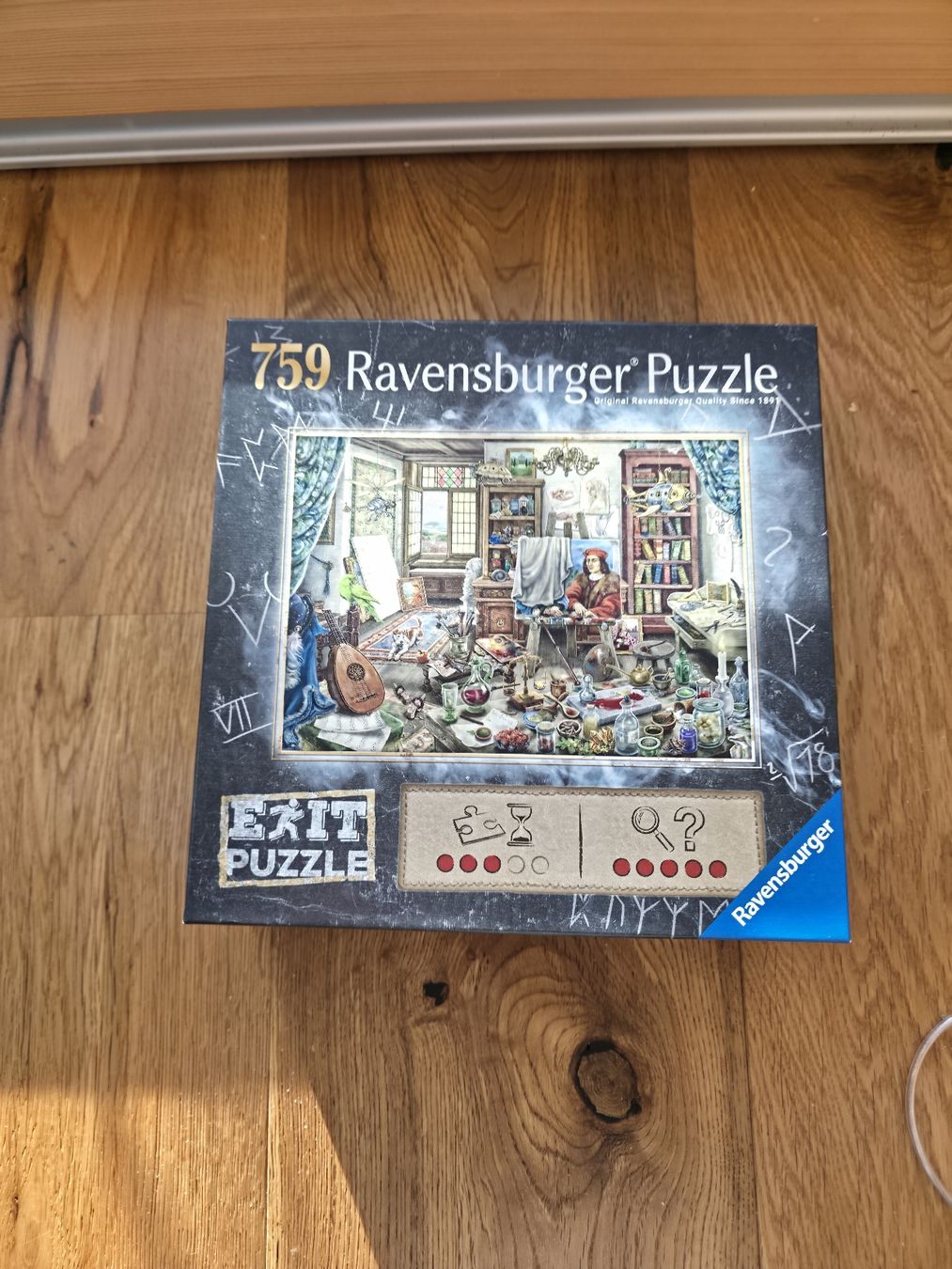 Ravensburger Puzzle: Ravensburger Exit Puzzle, Das Atelier, 759 Teile, Neu! – Nuovo e nell'imballaggio originale da Endingen venduto da jul_m27l