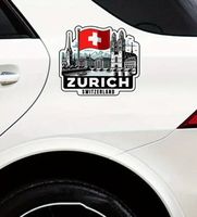 Auto Sticker Aufkleber Zürich