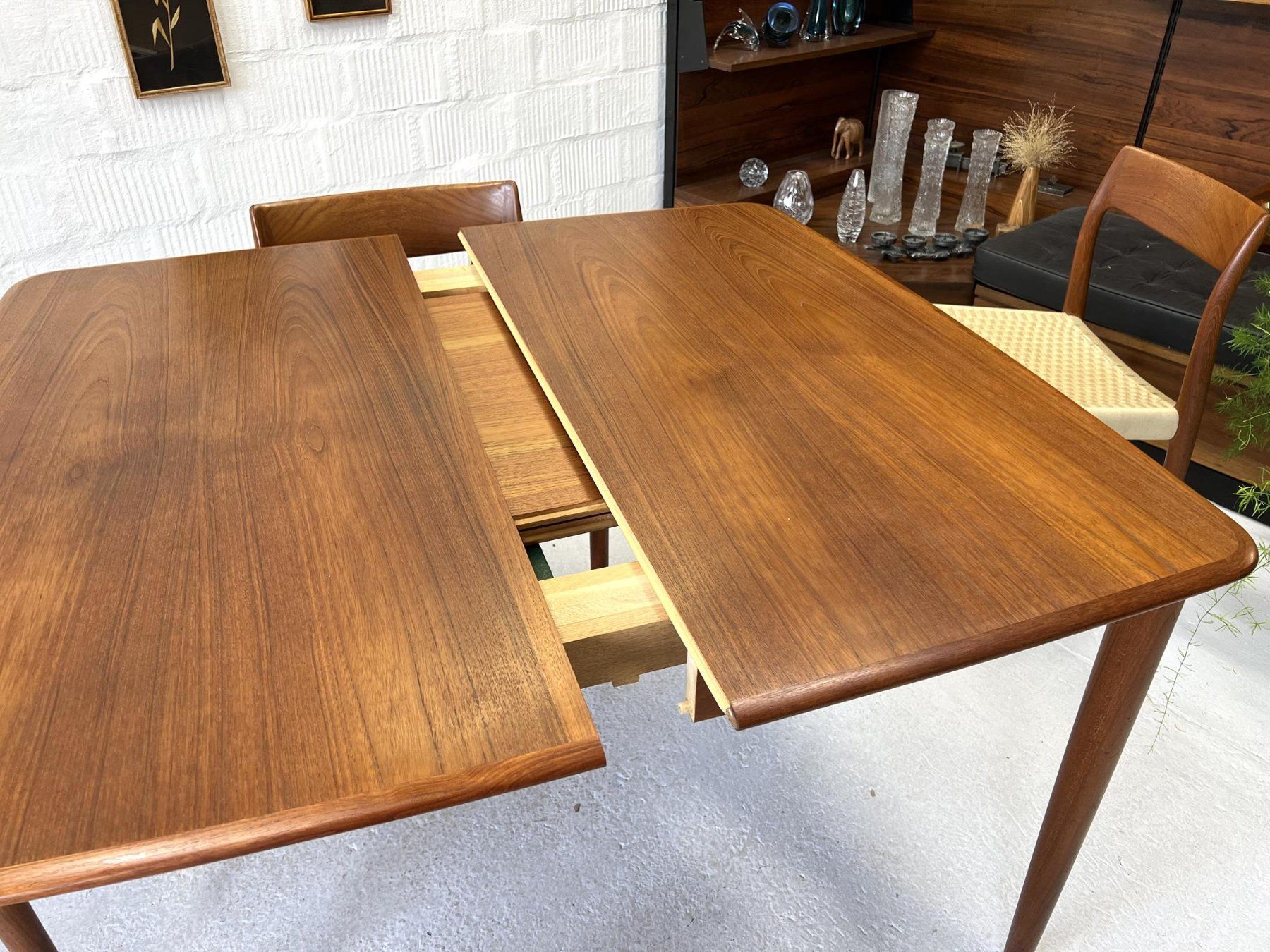 Tavoli: Vintage Teak-Esstisch - Rosengren Hansen – Usato da Walzenhausen venduto da stilvollwohnen 4
