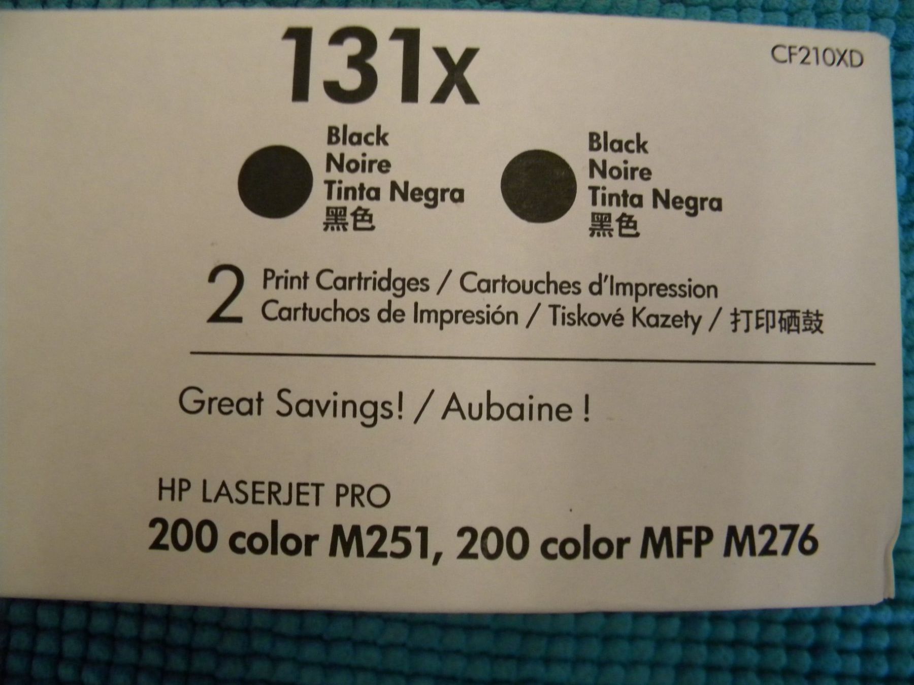 Hewlett Packard Cartucce per stampanti & toner: CF210X  131X – Nuovo e nell'imballaggio originale da Bühler venduto da Wini100 3