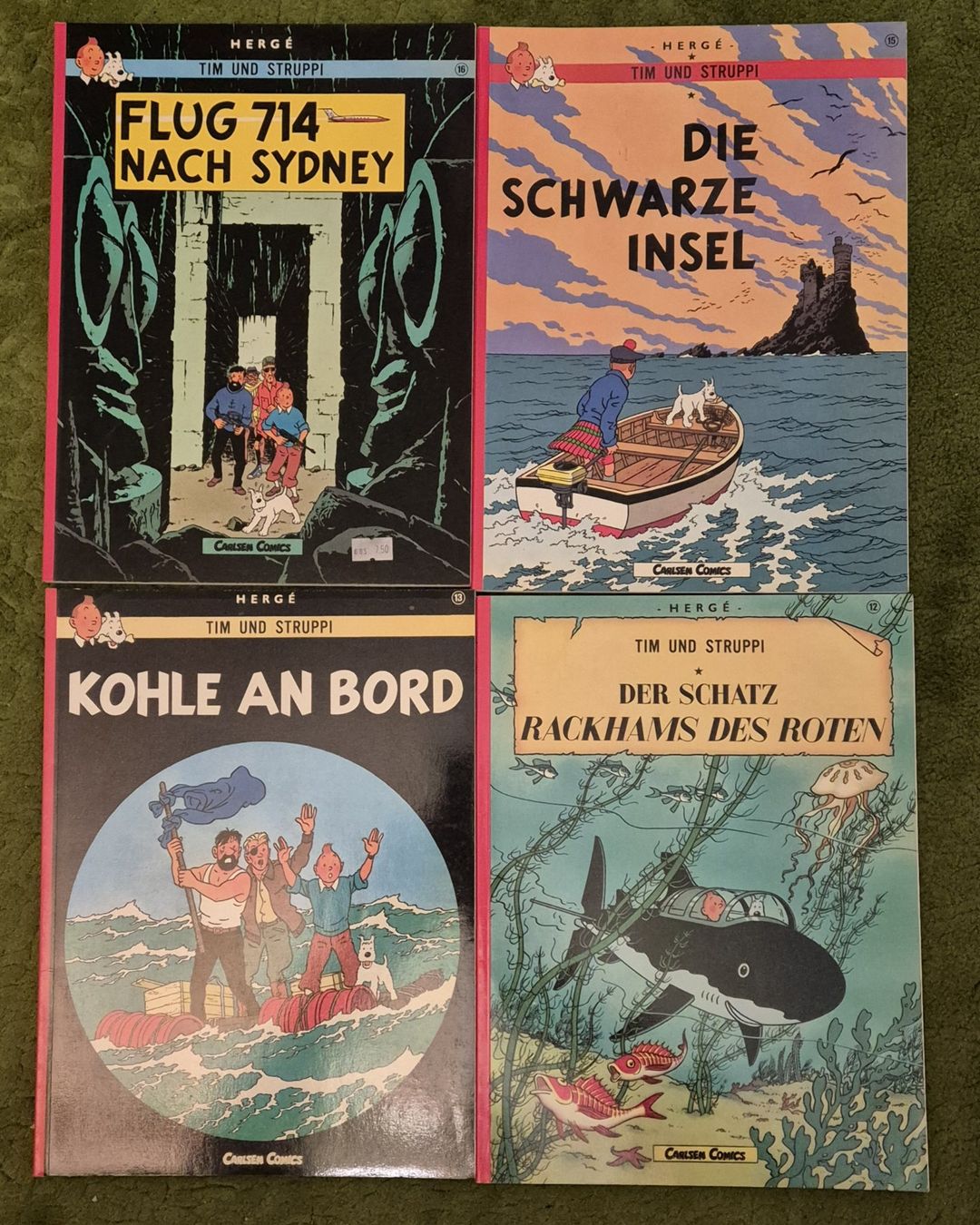 Comics: Tim und Struppi - Sammlung / 19 Bände – Gebraucht aus Chur von dluli 3