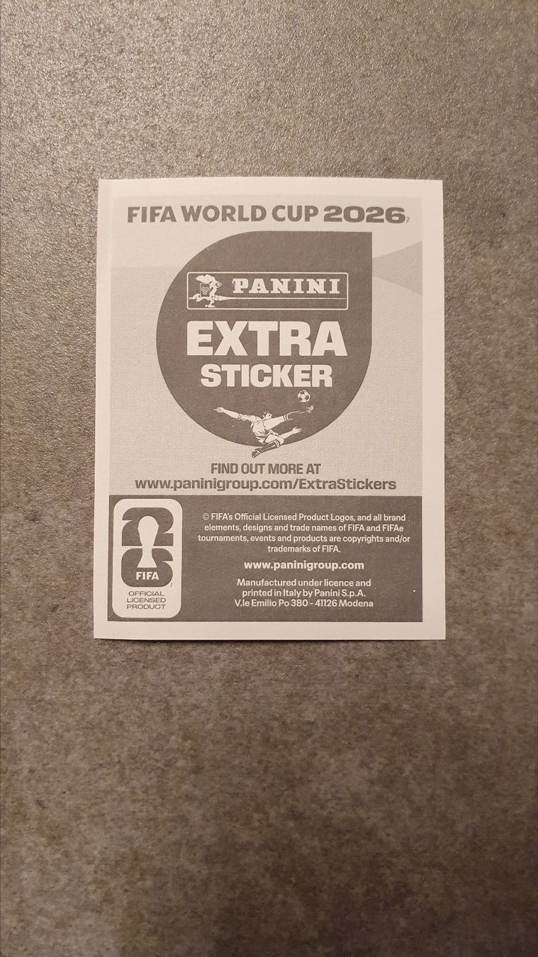Panini Carte collezionabili: panini extra sticker Erling Haaland 2026 – Nuovo (secondo la descrizione) da Estavayer-le-Lac venduto da Pinoux 1