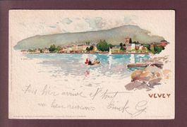 VEVEY par F. Voellmy - 1901