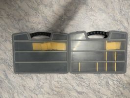 Aufbewahrungskoffer 2er Set - flexible Trenner