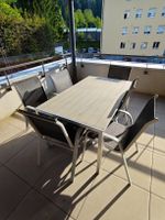 Esstisch Garten/Outdoor mit 6 Stühlen