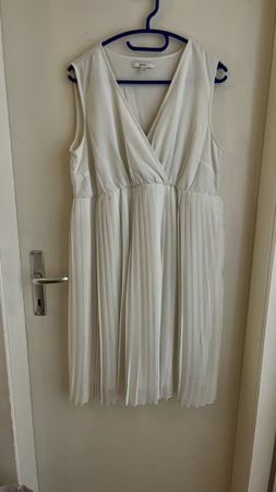 Sommerkleid von Esprit, weiss, Grösse 40, Top Zustand