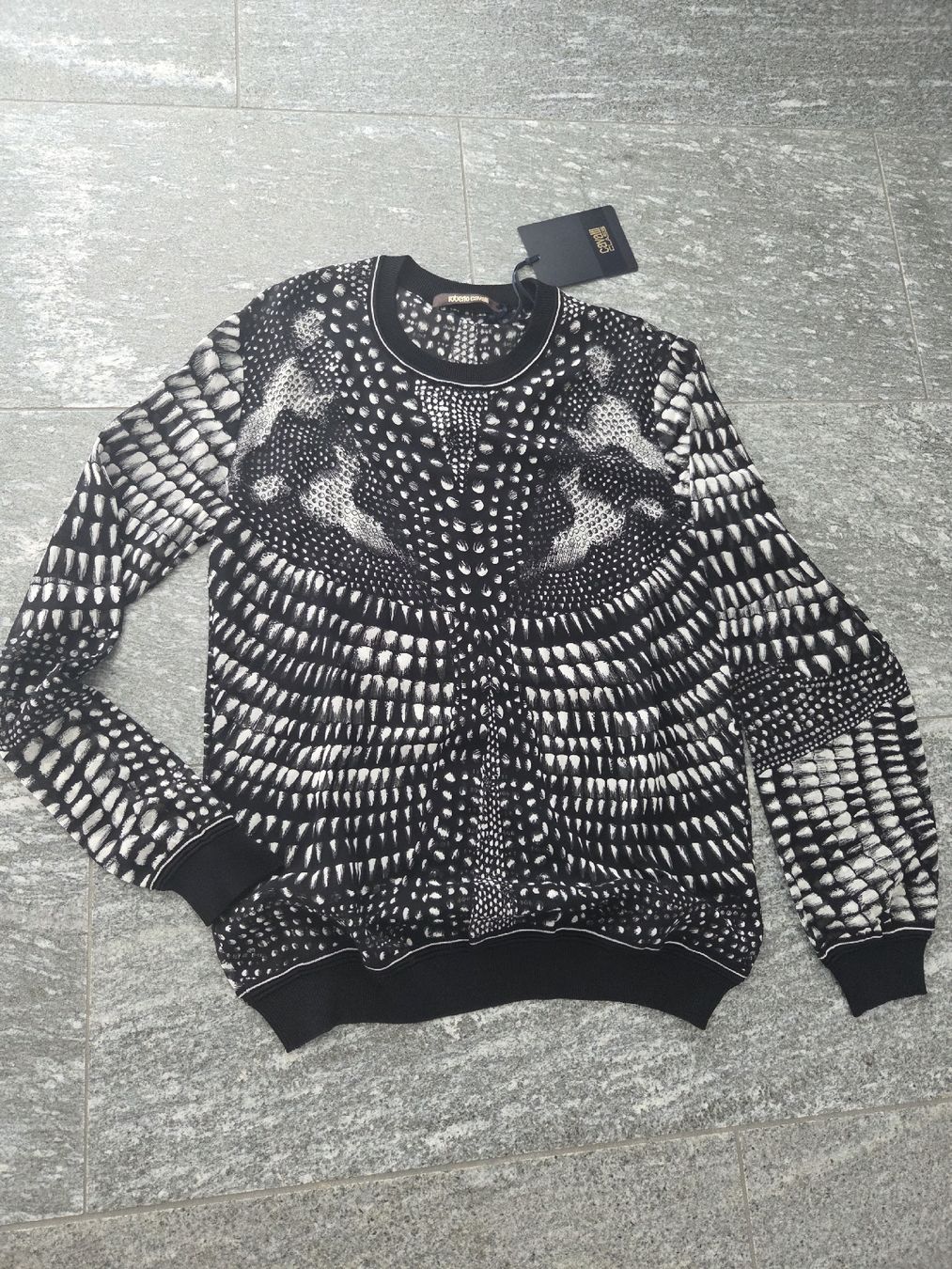Roberto Cavalli Camicette: Roberto Cavalli Seide Pullover/ Bluse  S / XS Neu mit Etiket – Nuovo e nell'imballaggio originale da Luzern venduto da annabelle25 3