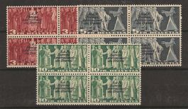 BIT Nr. 57-59 Viererblocksatz ** Katalogwert: 168.00 CHF