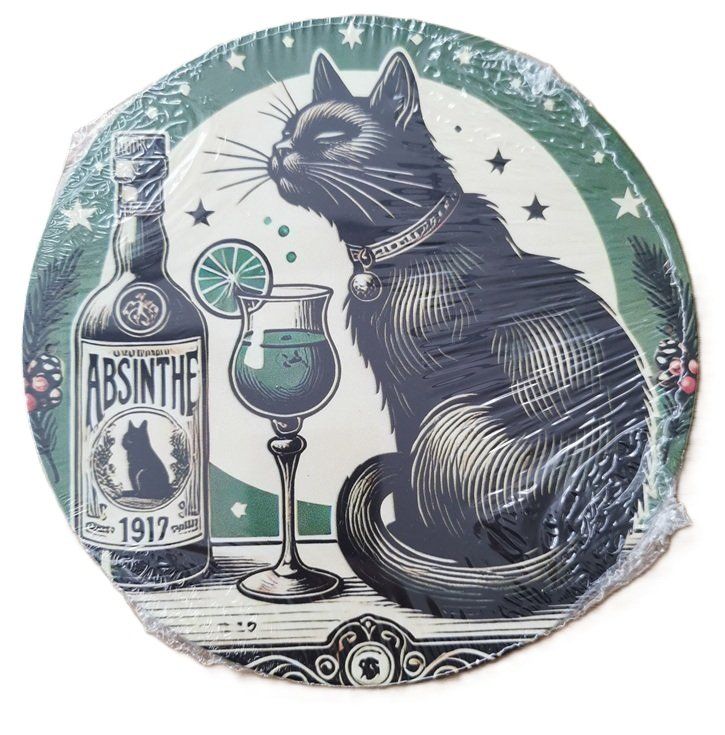 Insegne: Absinth - Blechschild  (neu/OVP) – Nuovo e nell'imballaggio originale da Wilen b. Wollerau venduto da morethanmusic