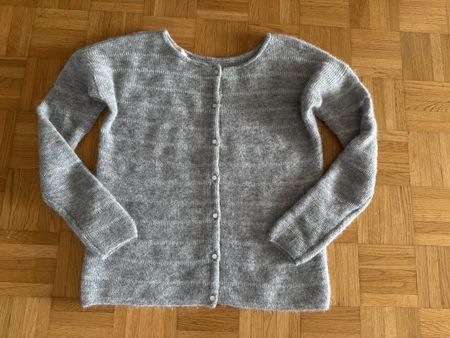Sézane Gaspard Cardigan Grey/Silver S