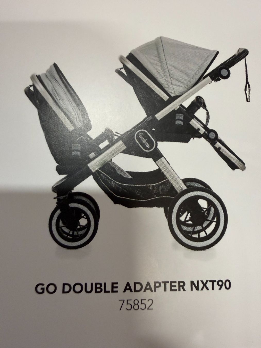 Emmaljunga Carrozzine: Emmaljunga Go Double Adapter für NXT90 – Usato da Selzach venduto da C_world