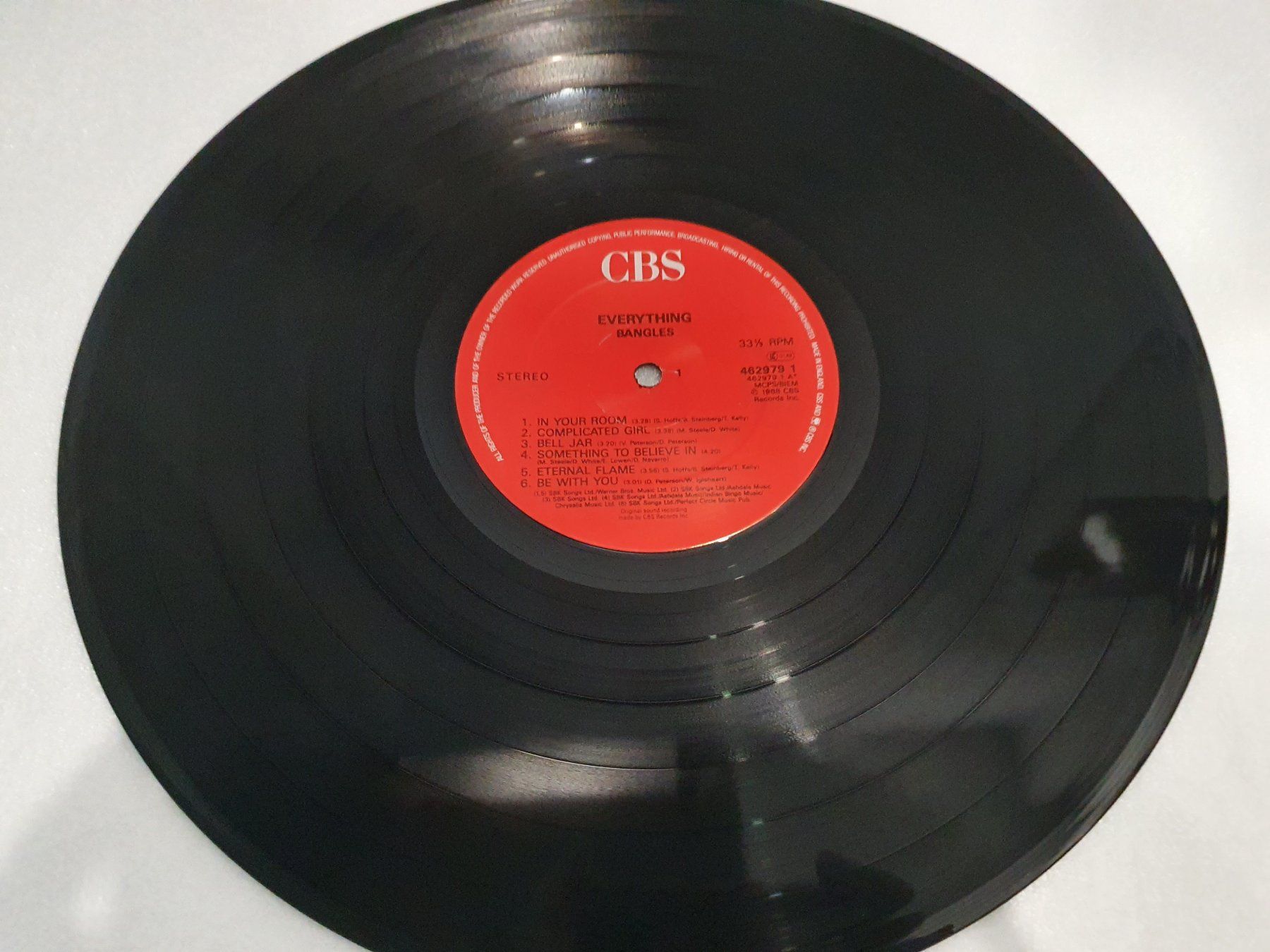 Dischi in vinile: Bangles – Everything – Usato da Uster venduto da Vinyl-Leidenschaft 3