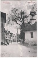 Alte Fotokarte Stadt Altstätten Marktgasse  Frauenhofkapelle