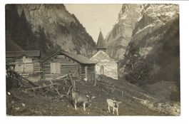 St. Martin im Calfeisental (SG) Kapelle - Vättis - 1915