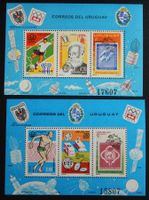 Uruguay Kat. Block 29-30 ** 1976 Kat. 110 Euro sehr selten O