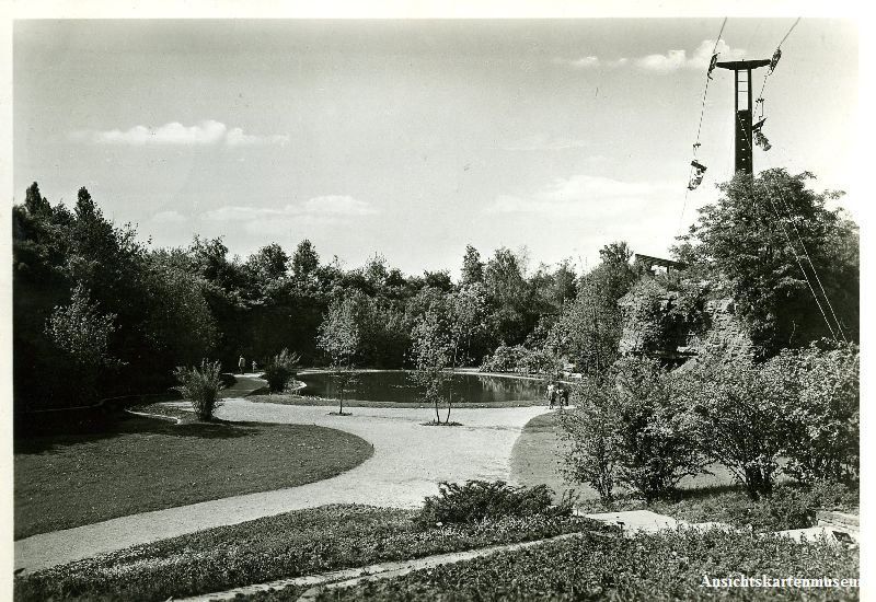 Cartoline postali: Stuttgart - Deutsche Gartenschau + 1950 – Usato da Emmenbrücke venduto da teestube